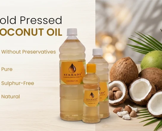 Cold Pressed Coconut Oil Without Preservatives – Pure, Sulphur-Free, and Natural