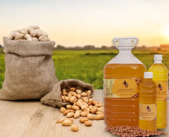 Pure Cold Pressed Groundnut Oil